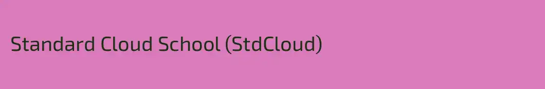 Standard Cloud School (StdCloud)